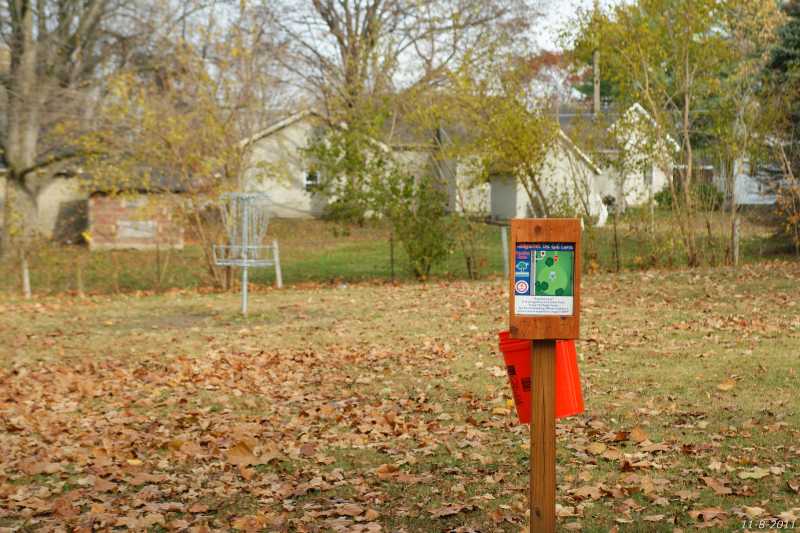 Montgomery County Disc Golf Club Practice Basket