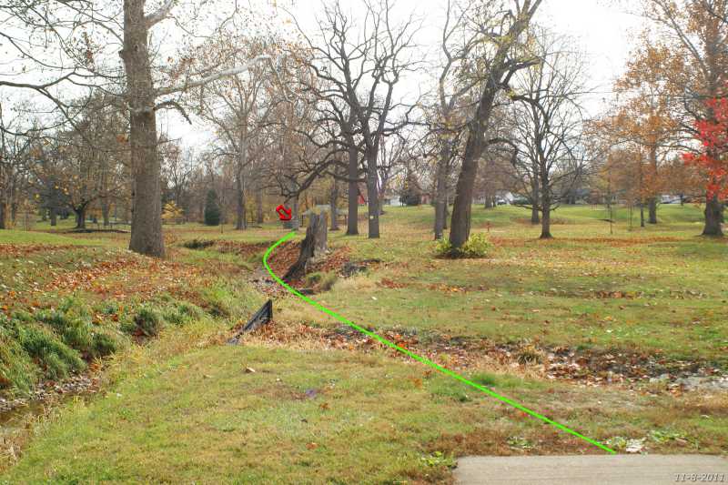 Montgomery County Disc Golf Club Hole 2