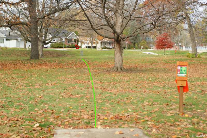 Montgomery County Disc Golf Club Hole 3