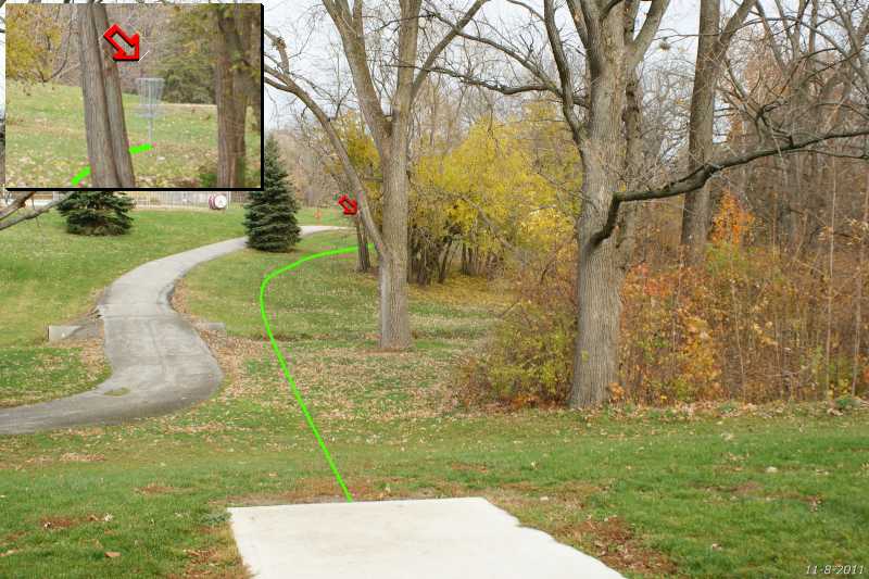 Montgomery County Disc Golf Club Hole 13